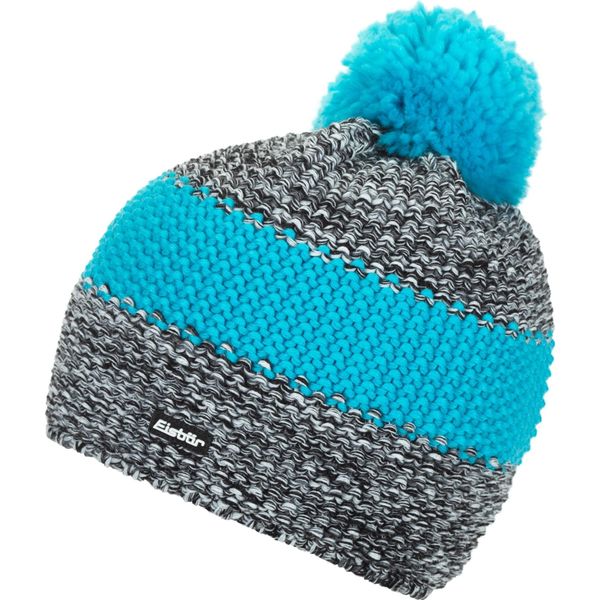EisbÄR Styler Pompom, Taglia Unica, Nero/Bianco Mele/Mugoazu, Cappello Invernale, Parzialmente Foderato, 30196-image