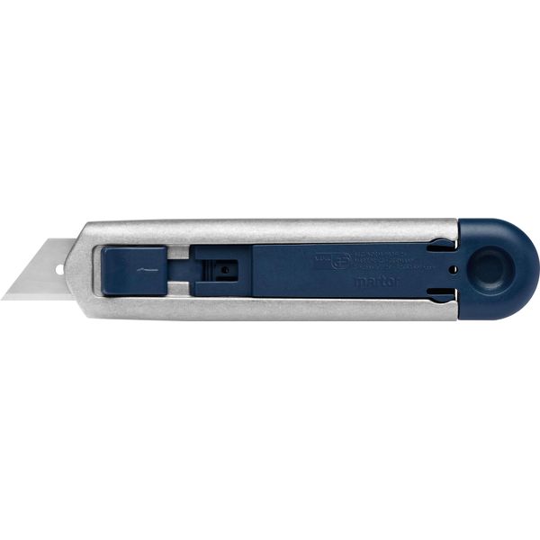Martor Coltello Di Sicurezza Con Rientro Lama, Secunorm PROFI25 Mdp, Cutter Professionale, Alluminio, Per Destrorsi E Mancini, Produzione, Gs-image