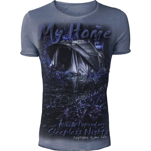 Hotspot Design My Home, M, Blu, Maglietta Vintage Collection, Per Pescatori, TS-TF01004S02-image