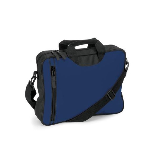 Borsa Portadocumenti Amsterdam | 37 X 29 X 8,5 Cm - Colore: Blu/Nero - Dimensioni: 37 X 29 X 8,5 Cm-image