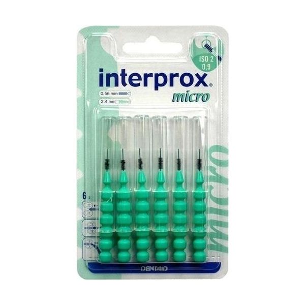Interprox Reg Micro Spazzolino Interdentale Verde Blis. 6 Pz-image