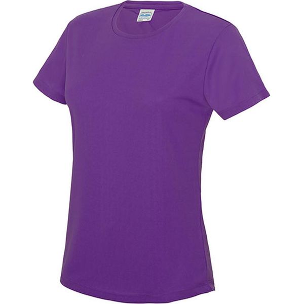 Just Cool JC005 | Maglietta Sportiva Girlie Cool + Wrap Certificata - Colore: Bianco Artico - Taglia: Xs-image