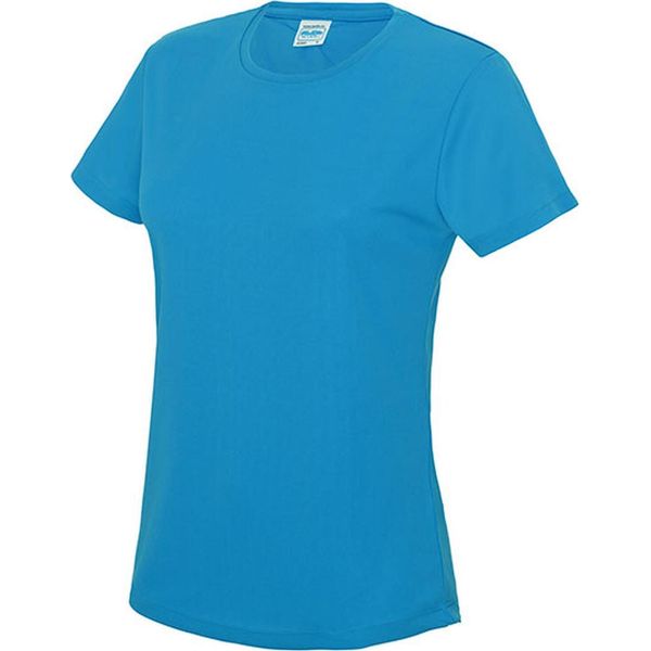 Just Cool JC005 | Girlie Cool Sport T-Shirt + Wrap Certificata - Colore: Sapphire Blue - Taglia: L-image