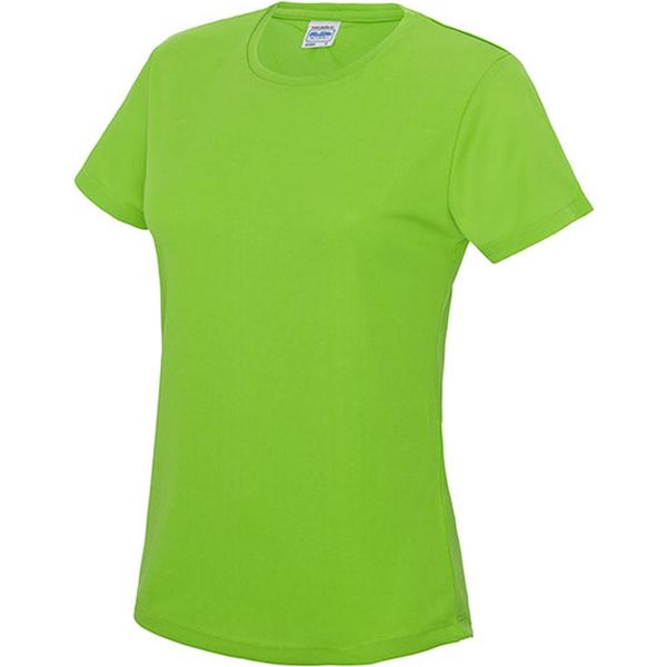 Just Cool JC005 | Maglietta Sportiva Girlie Cool + Wrap Certificata - Colore: Bianco Artico - Taglia: S-image