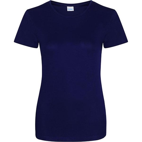 Just Cool JC005 | Maglietta Sportiva Girlie Cool + Wrap Certificata - Colore: Oxford Navy - Taglia: M-image