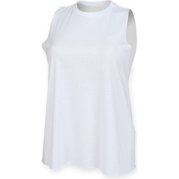 Sf Women SK232 | Gilet A Collo Alto Da Donna T-Shirt Da Donna - Colore: Bianco - Taglia: Xs-image