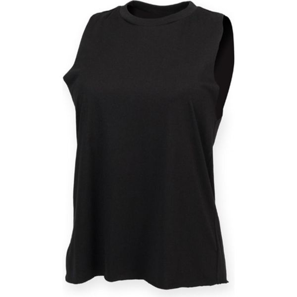 Sf Women SK232 | Gilet A Collo Alto Da Donna T-Shirt Da Donna - Colore: Nero - Taglia: S-image