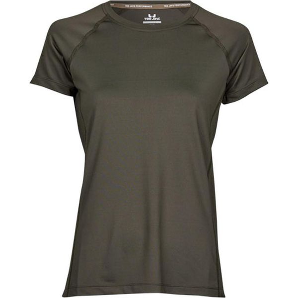 Tee Jays 7021 | Maglietta Sportiva Cool-Dry Da Donna - Colore: Verde Intenso - Taglia: Xl-image