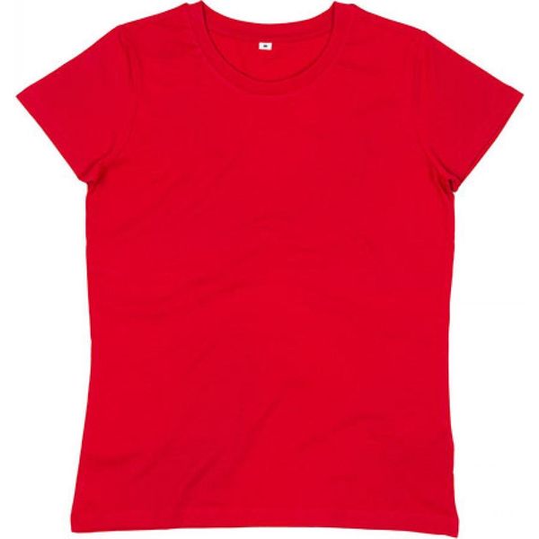 Mantis M02 | Camicia Da Donna T Biologica Essenziale Da Donna - Colore: Rosso - Taglia: S-image