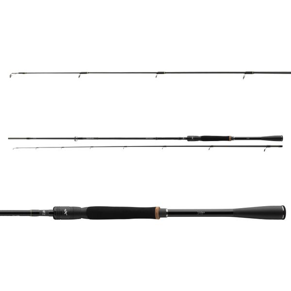 Daiwa Prorex Xr Ultra Fast, 2,25 M, 7,38 Piedi, 15-50 G, 2 Pezzi, Canna Da Pesca A Spinning, 11332-226-image