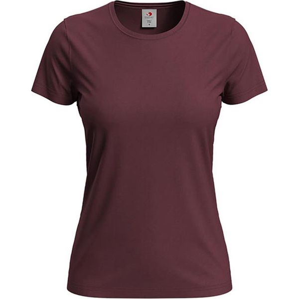 Stedman ST2600 | Maglietta Classica Da Donna - Colore: Bordeaux - Taglia: S-image
