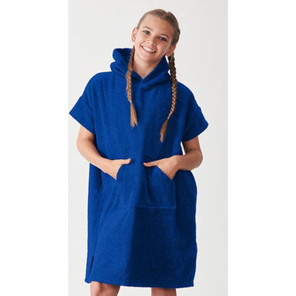 Towel City TC811 | Poncho In Spugna Per Bambini - Colore: Royal - Taglia: 3/5 Anni-image