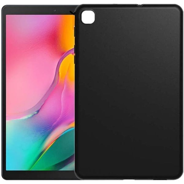 Custodia Sottile Etui Xiaomi Pad 5 Pro 12.4'' Copertura Flessibile In Silicone Nero-image