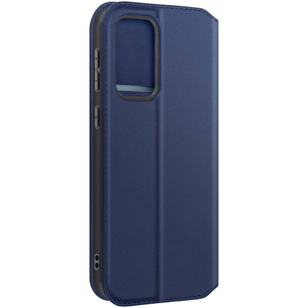Avizar, Custodia In Pelle Finta Classic Edition Per Samsung Galaxy A35 5G, Blu Scuro-image
