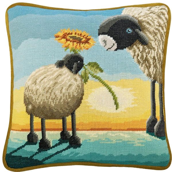 Confezione Di Cuscini Da Ricamo Ad Arazzo Bothy Threads "Just Because..."", Immagine Da Ricamo Prestampata, TPY1, 36X36Cm"-image