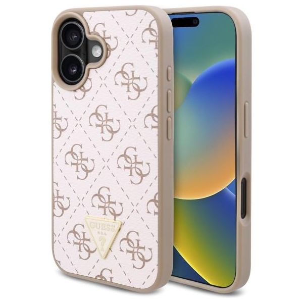 Guess Guhcp16Spg4Gph Iphone 166.1 BiałY/Bianco Custodia Rigida Nuovo Triangolo 4G-image
