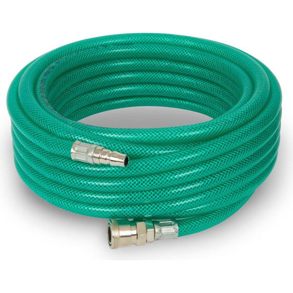 Tubo Per Aria Compressa Eberth Tubo Per Tessuti Tubo Per Aria, Lunghezza 10 M, Tubo Per Compressori Con Diametro 10 Mm X 14 Mm (Interno X Esterno), Attacco 3/8""-image
