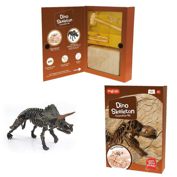 Set Di Scavo Per Scheletri Di Dinosauro Keycraft-image