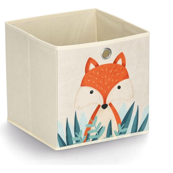 Zeller 14478 Zeller Fuchs Aufbewahrungsbox Beige 28,0 X 28,0 X 28,0 Cm-image