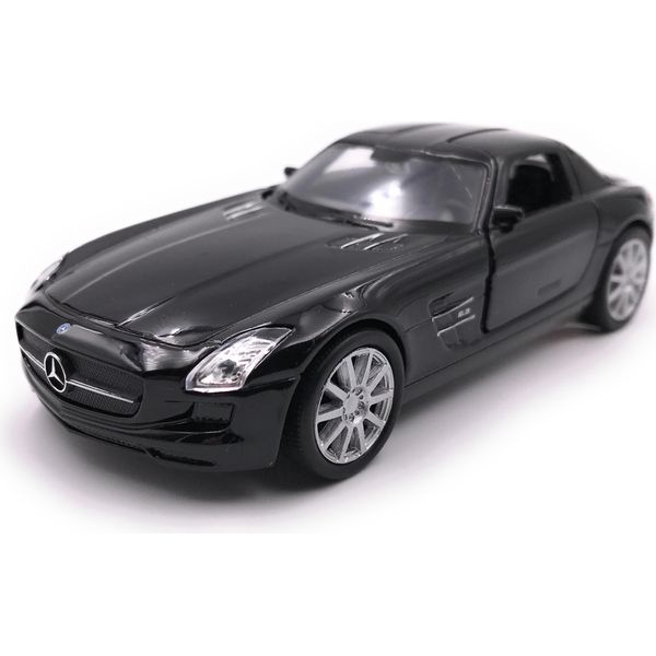 Onwomania Modellauto Mercedes Benz Sls Amg Schwarz Auto Mst. 1:34-39-image