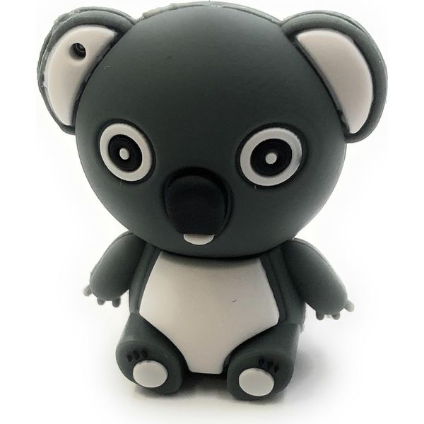Onlineworld2013 Koala Bear Carino Animale Grigio Divertente Chiavetta Usb 128 Gb Usb 3.0-image