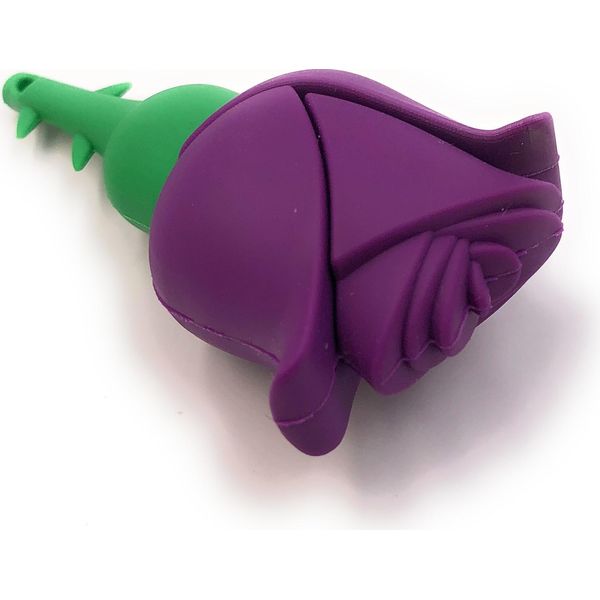 Onwomania Rose In Purple Flower Of Love Divertente Chiavetta Usb 64 Gb Usb 2.0-image