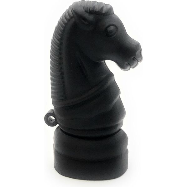 Onlineworld2013 Scacchi Figura Cavallo Nero Divertente Chiavetta Usb 64 Gb Usb 3.0-image