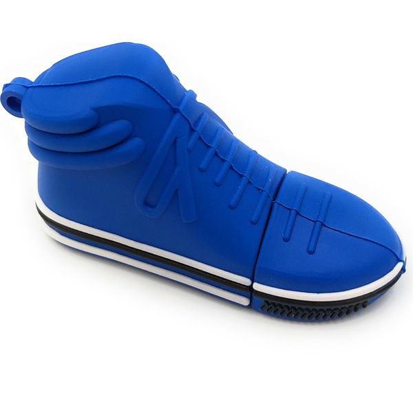 Onwomania Sneaker Sport Shoe Gym Shoe Blue Funny Usb Stick 16 Gb Usb 2.0-image