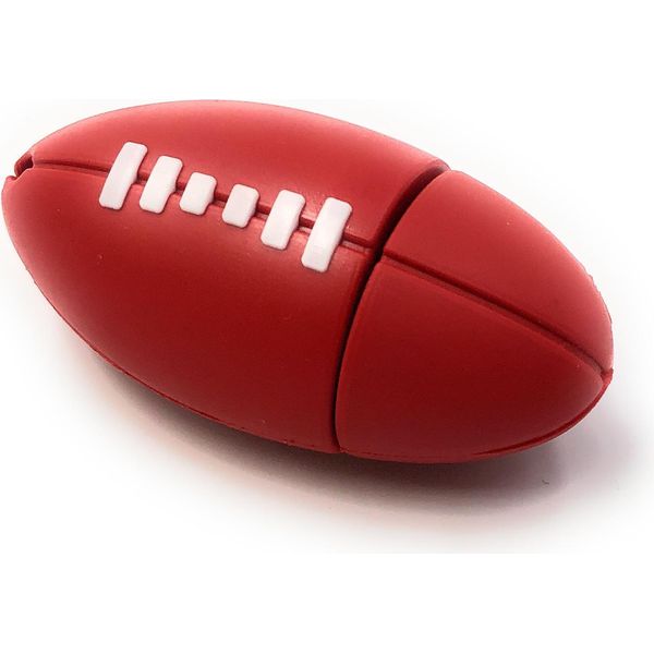 Onwomania Pallone Da Calcio Rund Sport Rugby Divertente Chiavetta Usb 32 Gb Usb 2.0-image