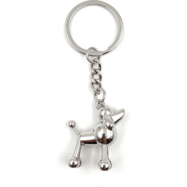 Portachiavi Onwomania - "Dog Poodle Pet"" - Portafortuna In Metallo Ideale Come Regalo, Ad Esempio Per La Vostra Migliore Amica, La Vostra Mamma"-image