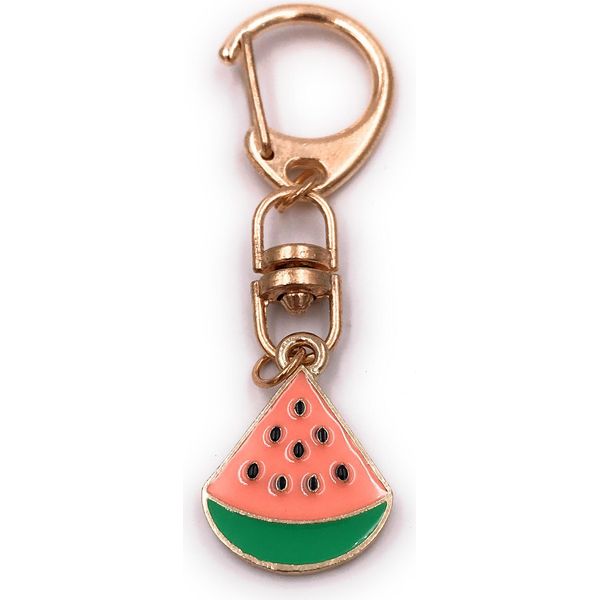 Onwomania Portachiavi Anguria Estate Frutta Oro Ciondolo Portachiavi-image