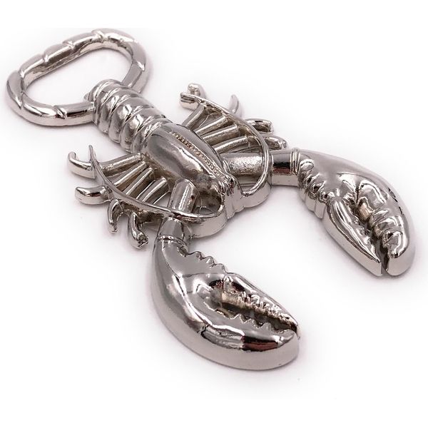 Onwomania Anello Chiave Apribottiglie Corona Sughero Scorpione Argento Ciondolo Portachiavi-image