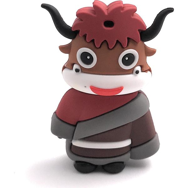 Onwomania Mucca Toro Manzo Bue Vichingo Marrone Unità Flash Usb 64 Gb Usb 2.0-image
