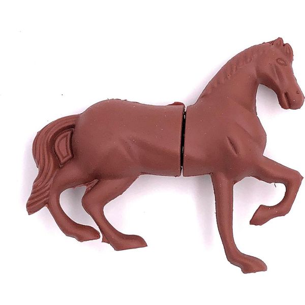 Onwomania Cavallo Marrone A Cavallo Divertente Chiavetta Usb 8 Gb Usb 3.0-image