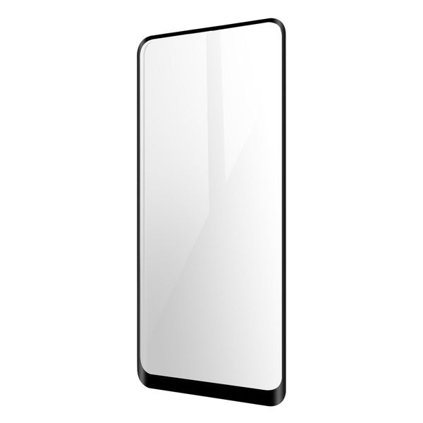 Protezione Dello Schermo In Vetro 9H Premium Per Samsung Galaxy A72 - Bordo Nero-image