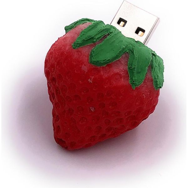 Onwomania Fragola Tutto Divertente Chiavetta Usb 64 Gb Usb 2.0-image