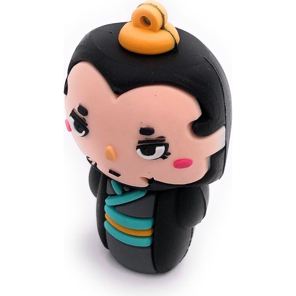 Onwomania Figura Asiatica Uomo Nero Divertente Chiavetta Usb 16 Gb Usb 2.0-image