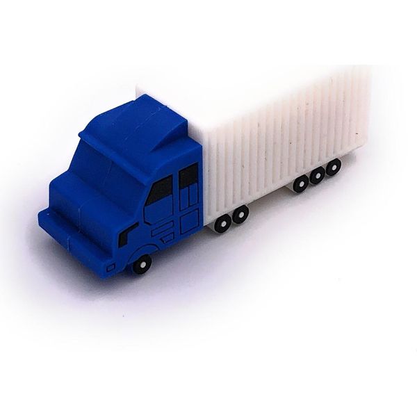 Onlineworld2013 Camion Camion Blu Divertente Chiavetta Usb 128 Gb Usb 3.0-image