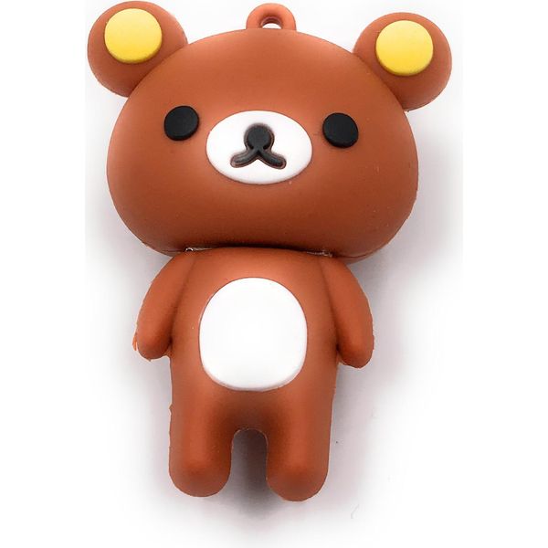 Onlineworld2013 Orsacchiotto Con Orecchie Gialle In Piedi Divertente Chiavetta Usb 64 Gb Usb 3.0-image