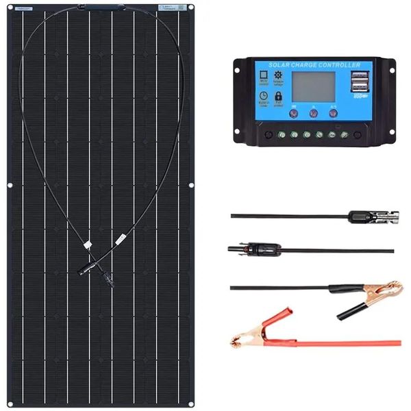 Kit Di Pannelli Solari Flessibili, Alta Efficienza, Opzioni Di 240W E 120W, Set Solare Da 120W-image