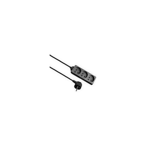Cavo Di Prolunga Con Messa A Terra, Nero, 3 Prese, 5 M Omy 3X1 Elgotech EPS-305-2-image