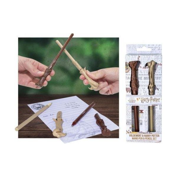 Penna E Matita Harry Potter Voldemort E Bacchetta Harry Potter-image