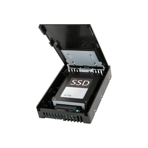 Icy Dock MB882 Convertitore Per Disco Rigido, Da 2,5" A 3,5"", Sata Ii, Nero Per L'installazione Di Un Disco Rigido Da 2,5"" Con Connessione Sata"-image