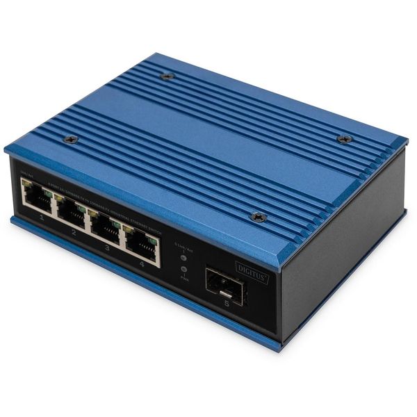 Digitus DN-651130 Switch Industriale Fast Ethernet Digitus, 4 Porte-image