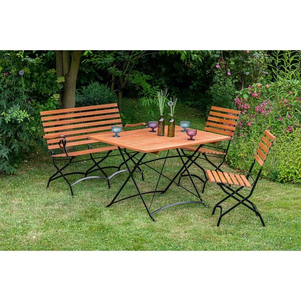 Merxx Schlossgarten Set 4Tlg. Tisch 120X80 Cm-image
