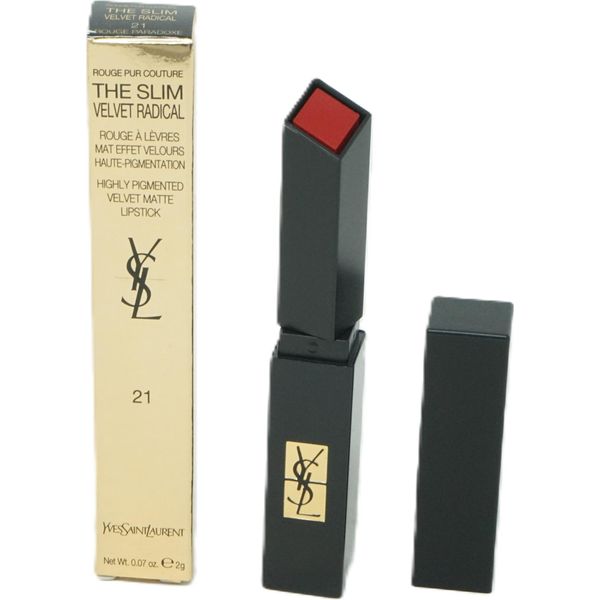 Ysl Rouge The Slim Velvet Radical N°21 Paradox Red 2,2G-image