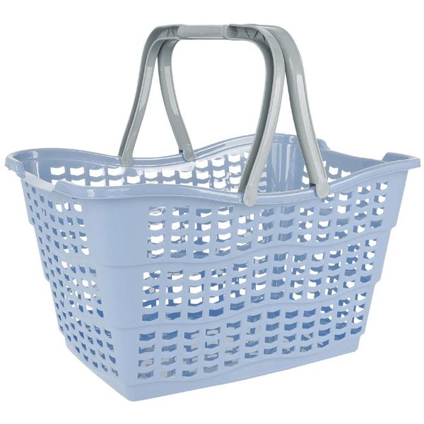 Keeeper 1087868000000 Keeeper Einkaufskorb "Alma"", Pp, 15 Liter, Nordic-Blue"-image