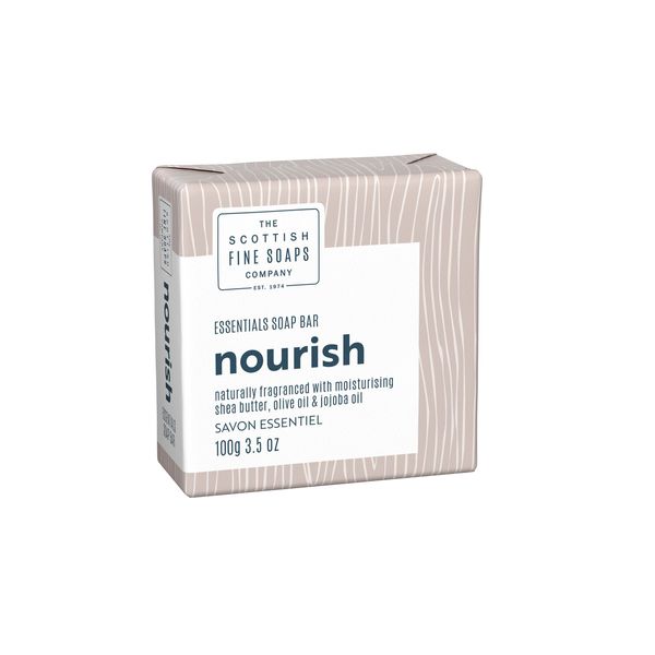 Scottish Fine Soaps Sapone Solido Nutriente Nourish - Jojoba E Olio D'oliva, 100G-image