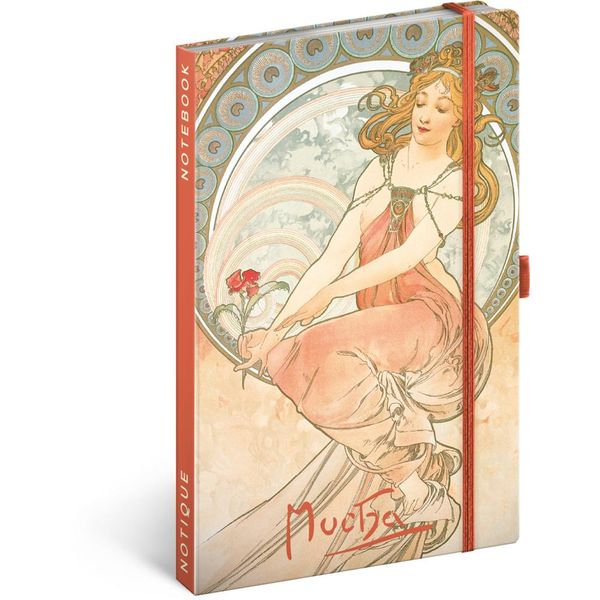Quaderno Alfons Mucha Pittura Foderato-image