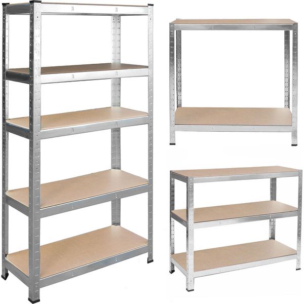 Scaffale In Metallo 180 X 90 X 40 Humberg 4846-image
